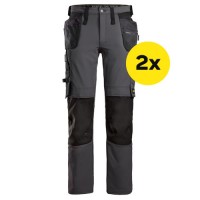 Snickers 2x 6271 AllroundWork Full Stretch Trousers Holster Pockets