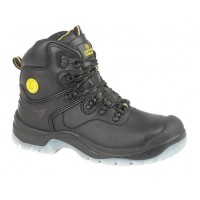 Amblers FS198 Waterproof Safety Boots Black With Steel Toe Cap & Midsole